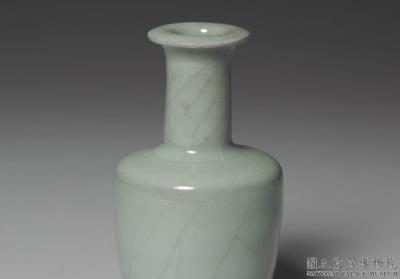图片[3]-Mallet-shaped vase in celadon glaze, Guan ware, Southern Song to Yuan dynasty, 13th-14th century-China Archive